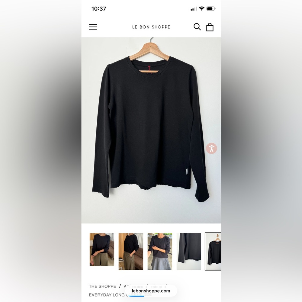 Le Bon Shoppe everyday long sleeve tee